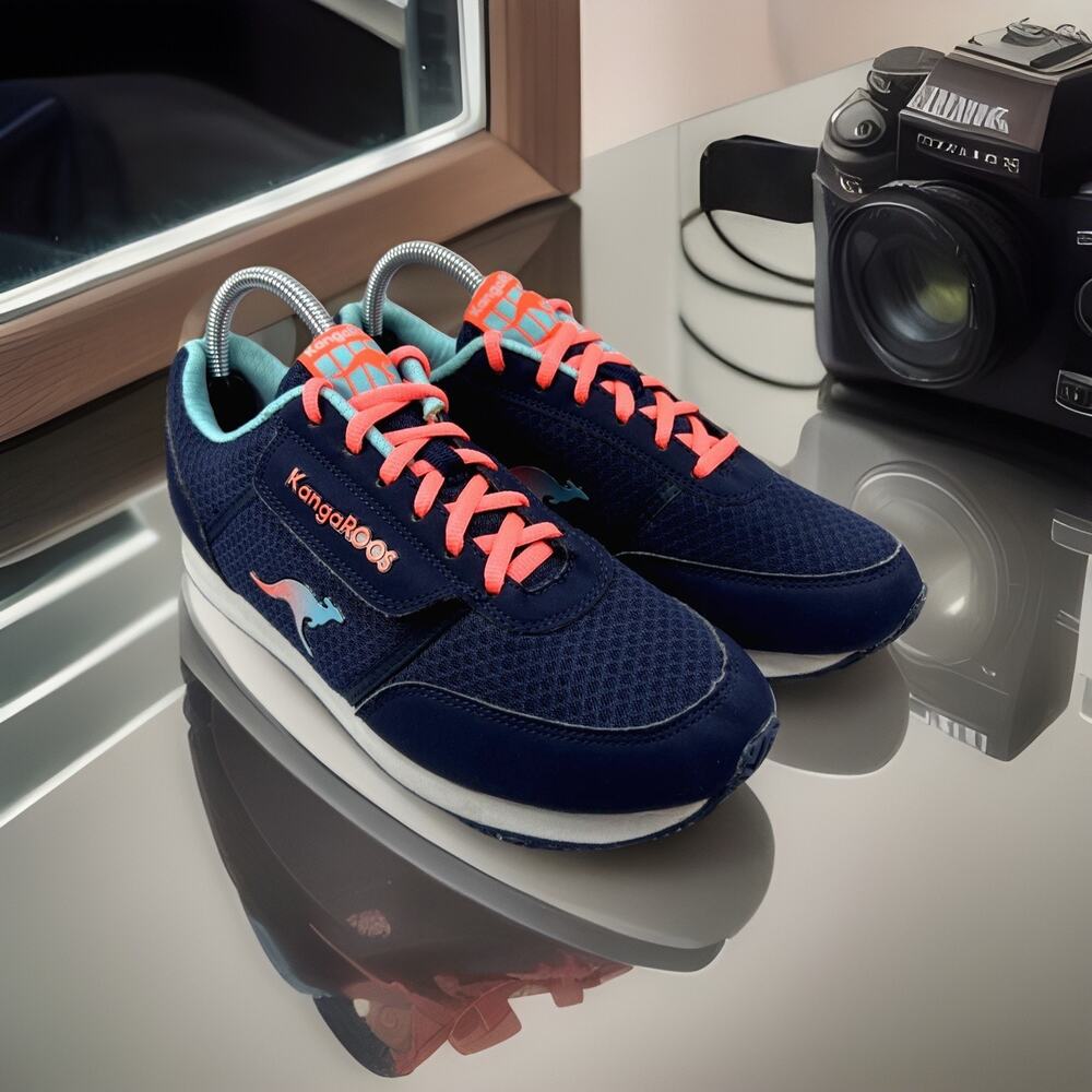 Kangaroos Pocketpass Jogger Navy Blue Women’s Running Shoes 164229 Size 8.5
